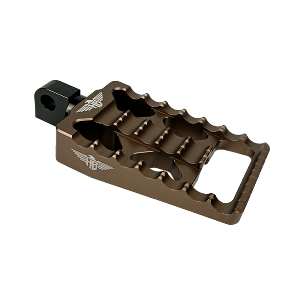 LIMITED EDITION MX FOOTPEGS V1 - PASSEND FÜR Softail ab 2018 Beifahrer/Passenger