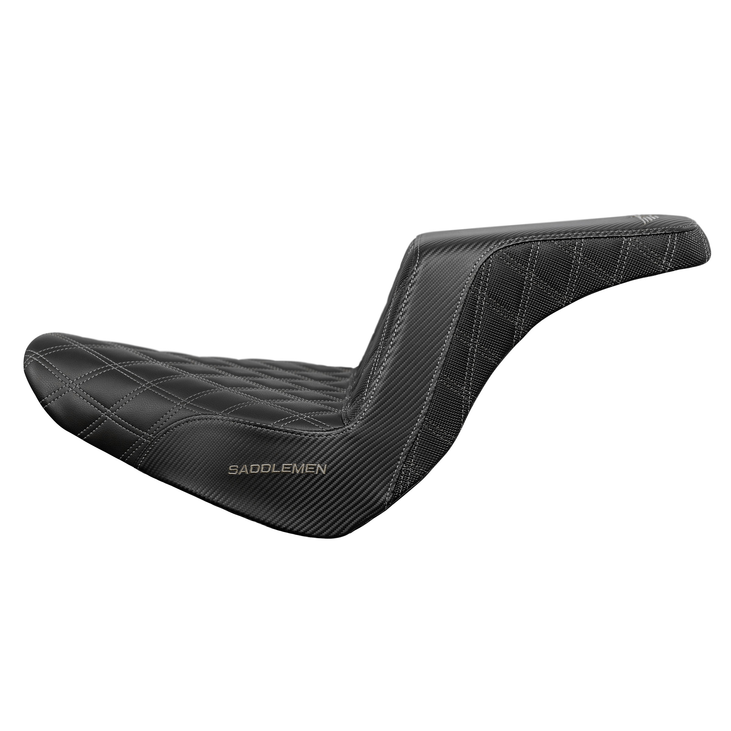 SADDLEMEN STEP-UP SEAT - PASSEND FÜR LOW RIDER / SPORT GLIDE 2018-2025