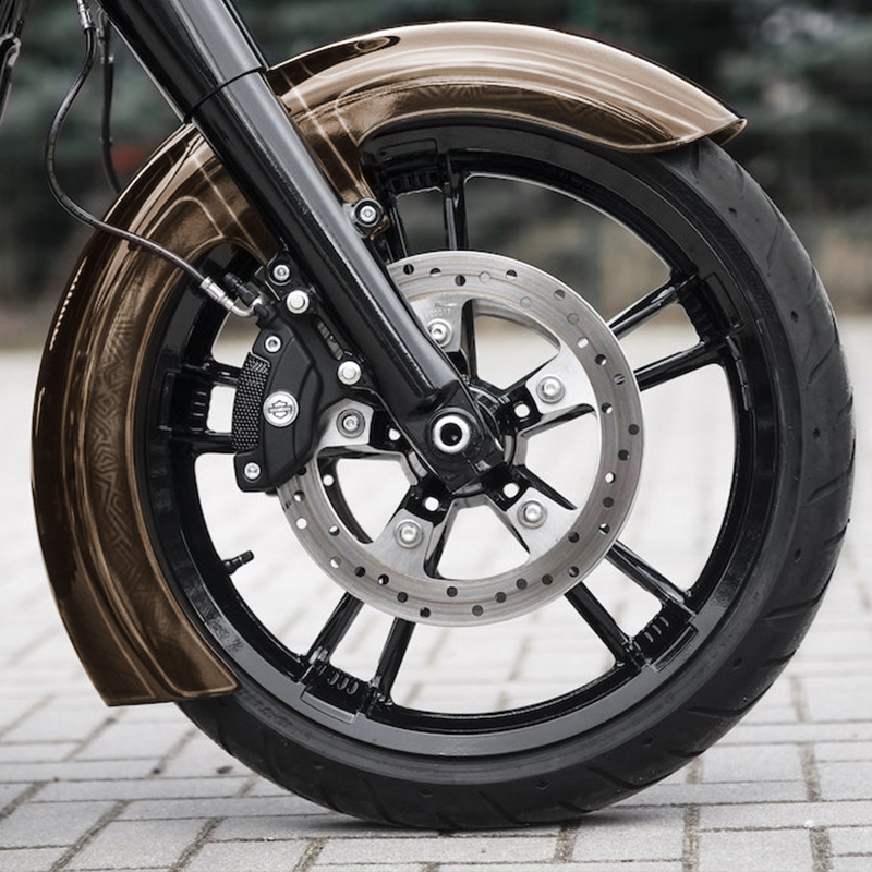 FRONT FENDER WRAPPED 19”