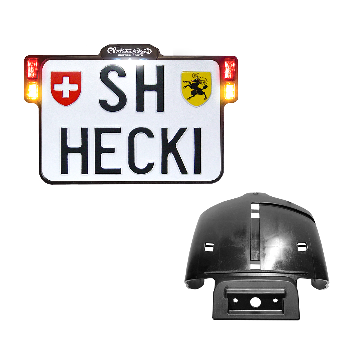 KENNZEICHENHALTER HECKUMBAU SET PASSEND FÜR HARLEY-DAVIDSON FAT BOB 2018