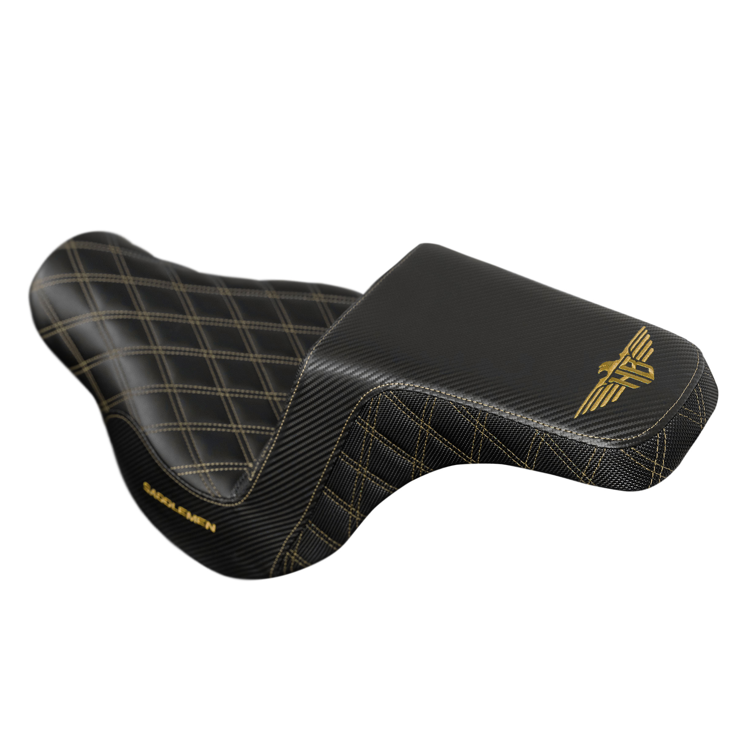 SADDLEMEN STEP-UP SEAT - PASSEND FÜR LOW RIDER / SPORT GLIDE 2018-2025