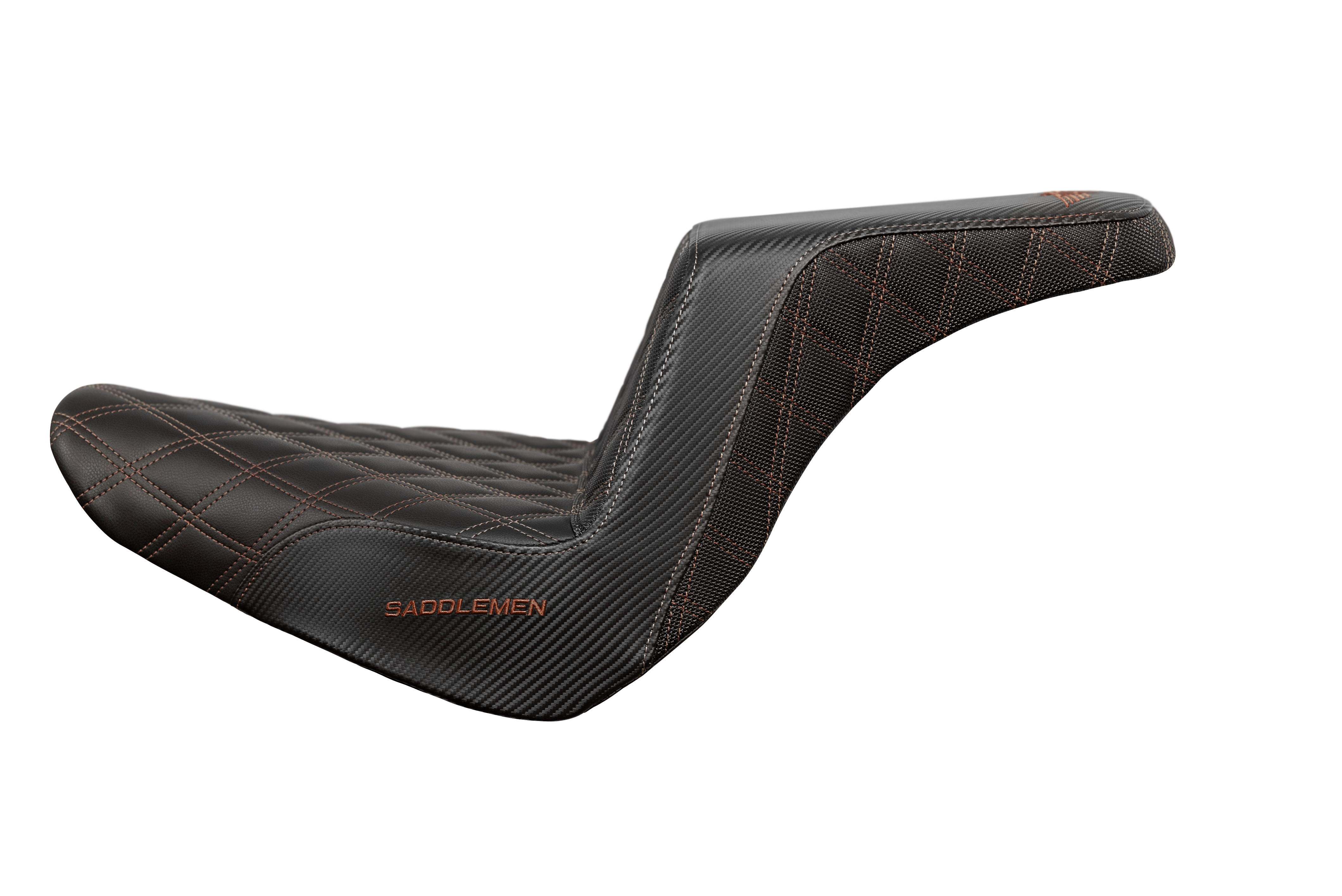 SADDLEMEN STEP-UP SEAT - PASSEND FÜR LOW RIDER / SPORT GLIDE 2018-2025
