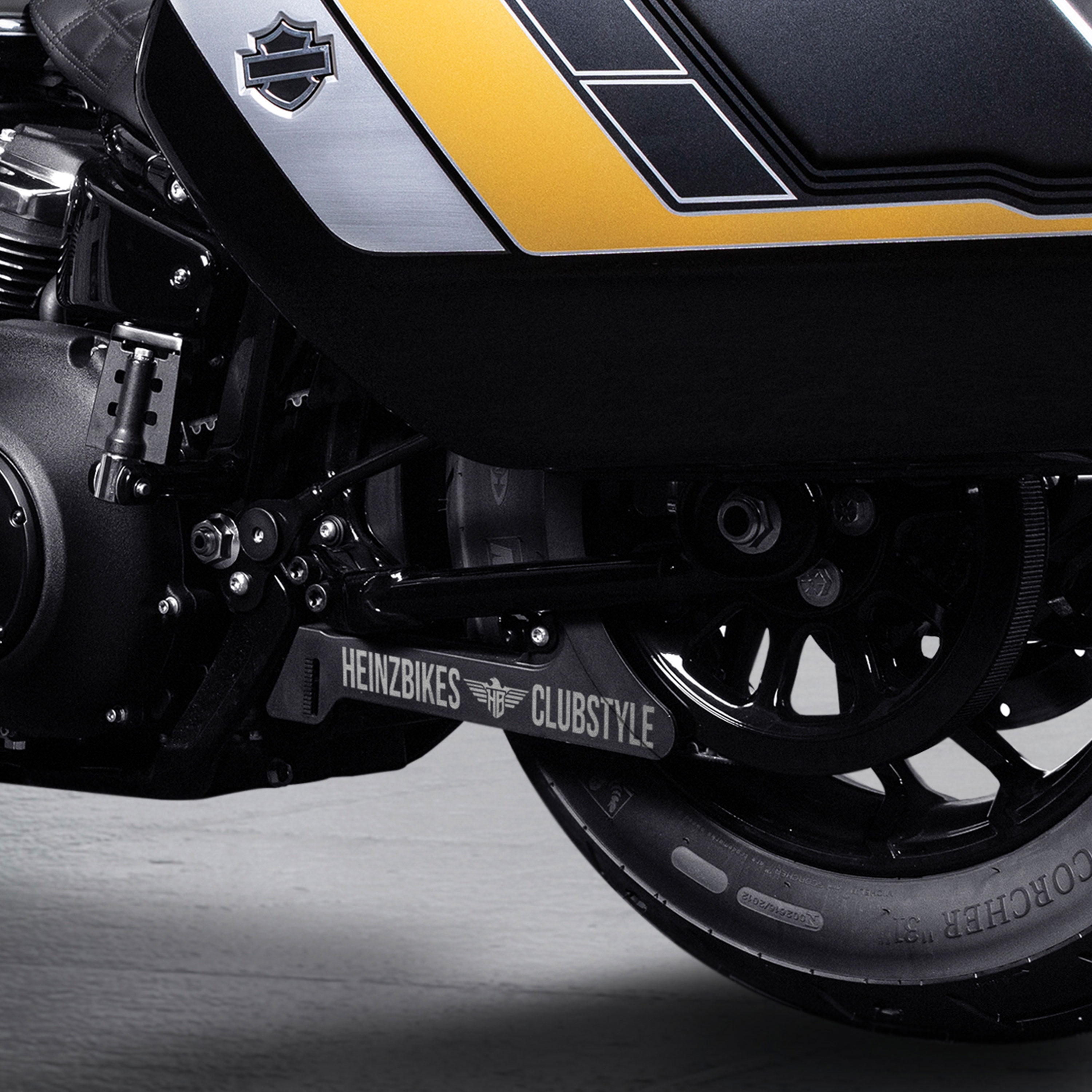 HEINZBIKES CLUBSTYLE STICKER SWINGARM