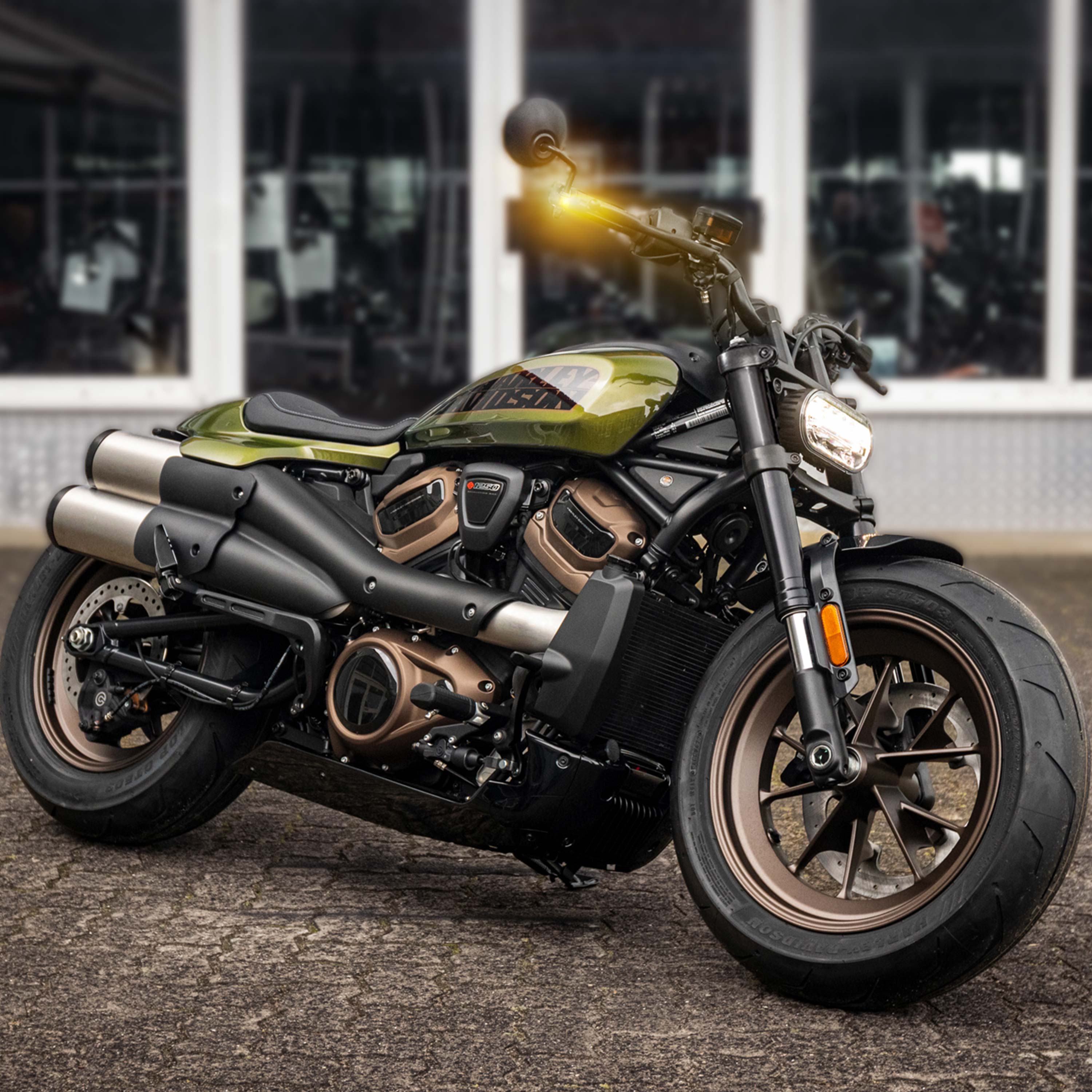 NANO BLINKER passend für Sportster S & Nightster