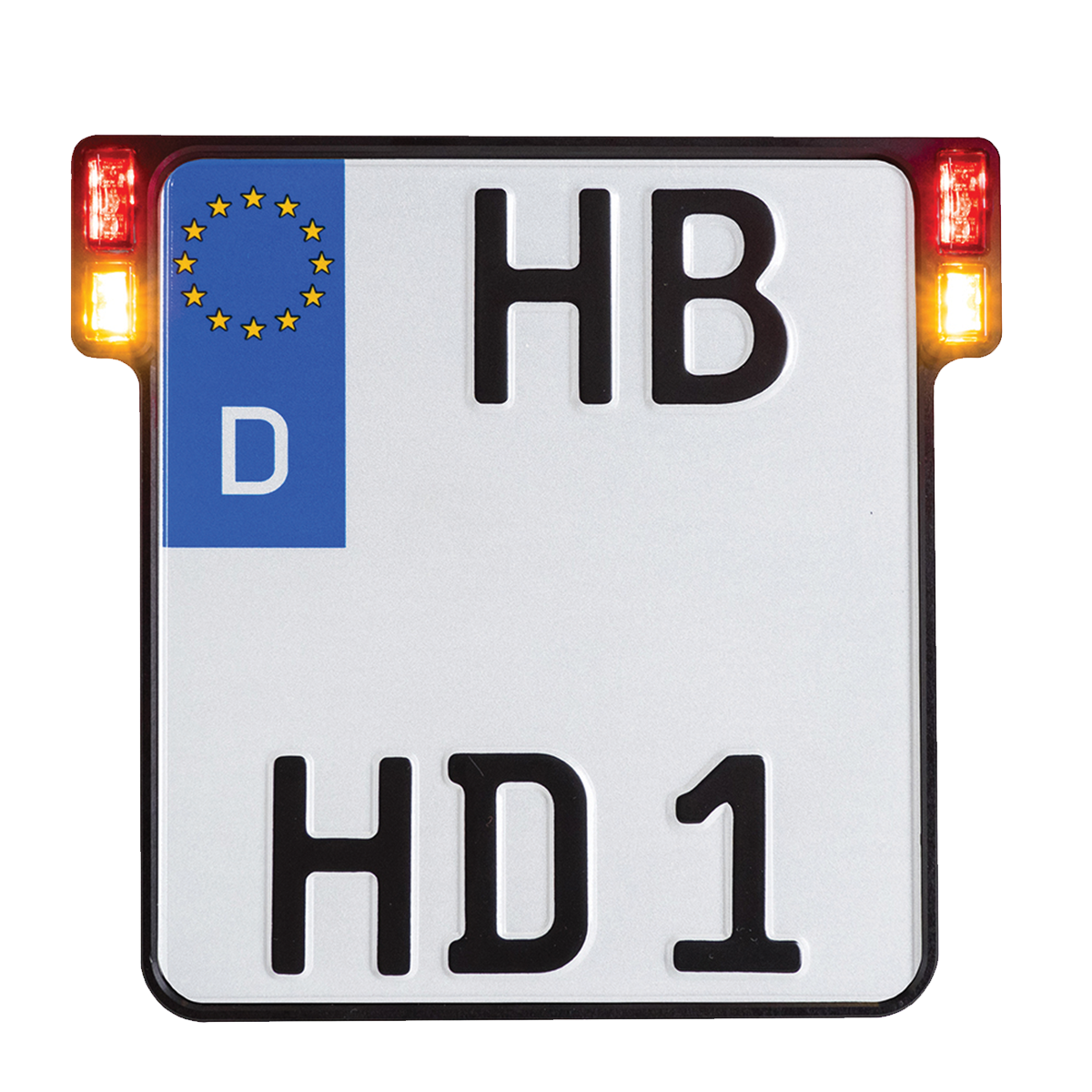 ALL-INN 2.0 KENNZEICHENHALTER - BLINKER - BREMSLICHT - RÜCKLICHT