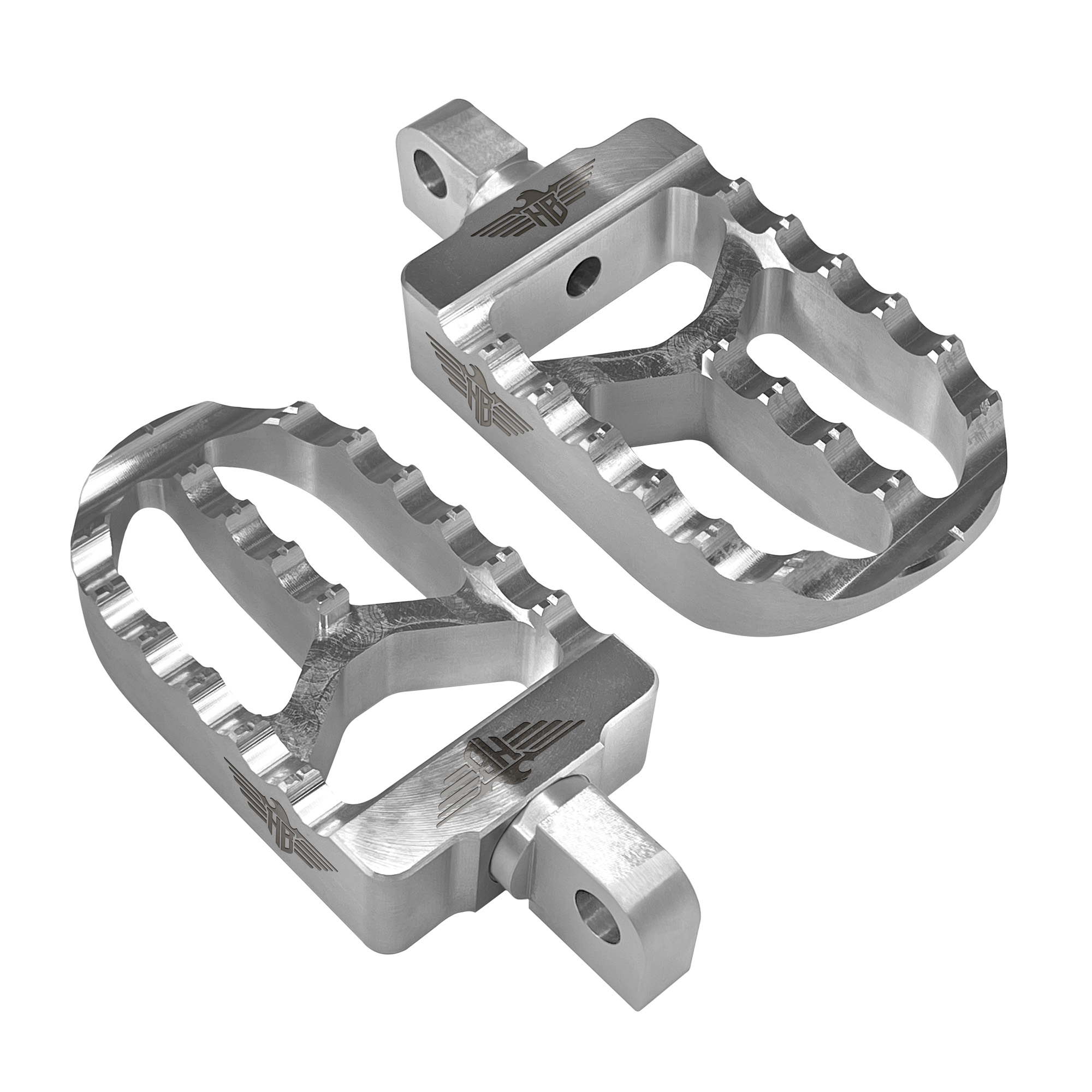 MX FOOTPEGS V2 - PASSEND FÜR DYNA - SPORTSTER - SOFTAIL