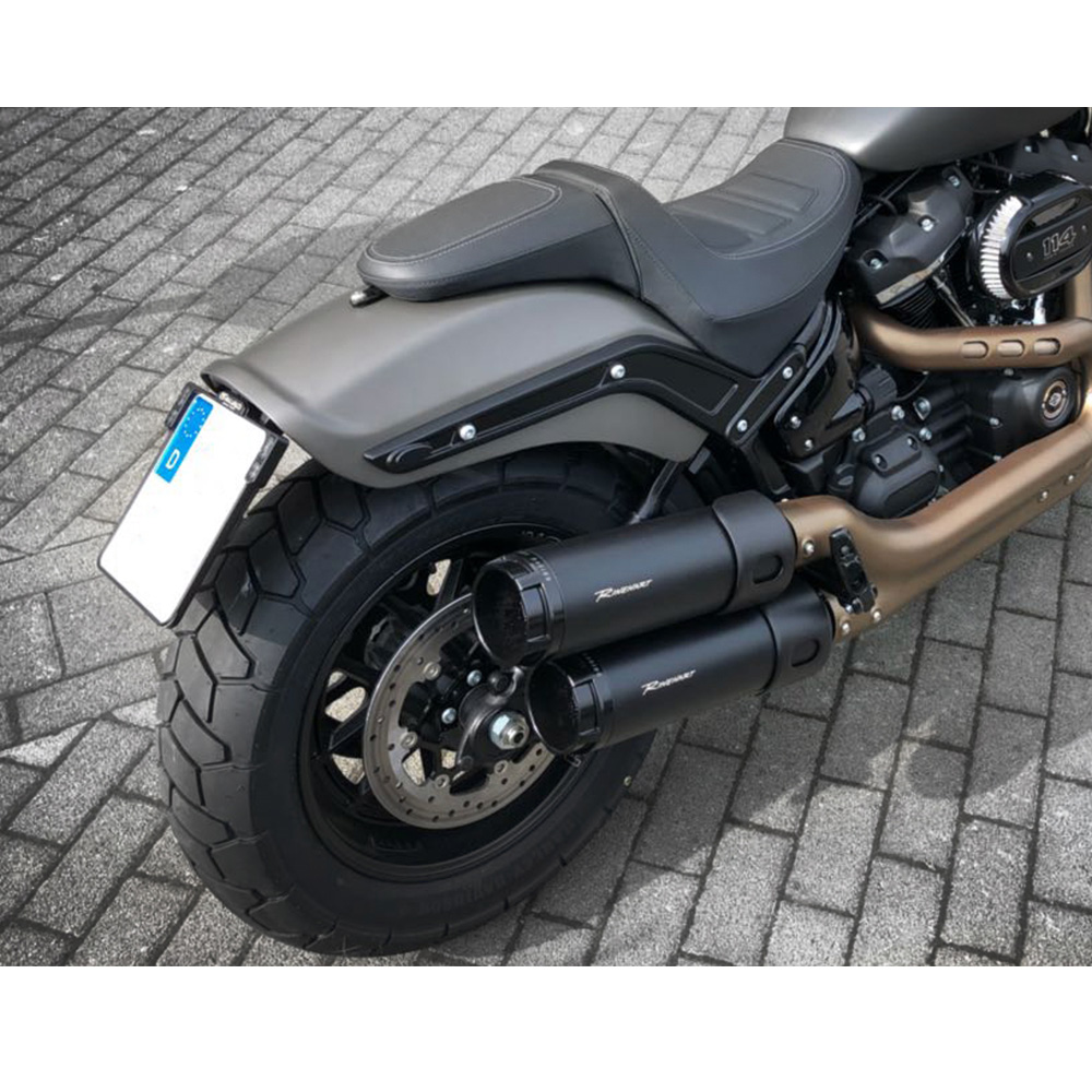 KENNZEICHENHALTER HECKUMBAU SET PASSEND FÜR HARLEY-DAVIDSON FAT BOB 2018