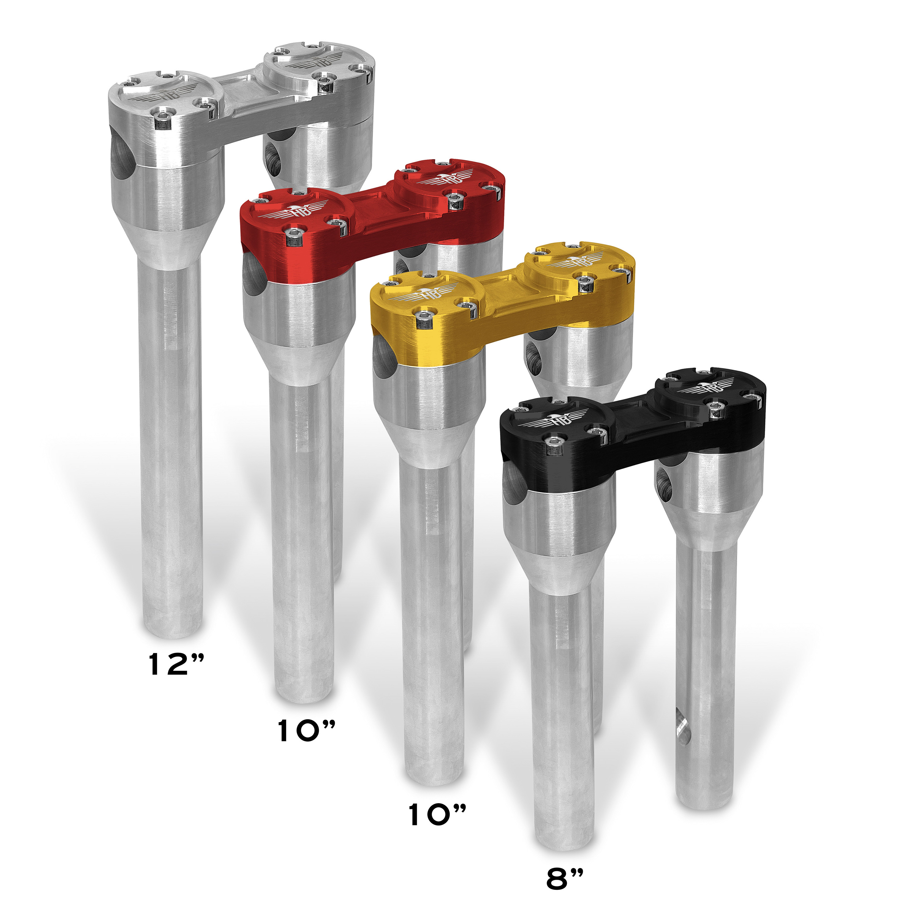 12" CLUBSTYLE STRAIGHT RISER