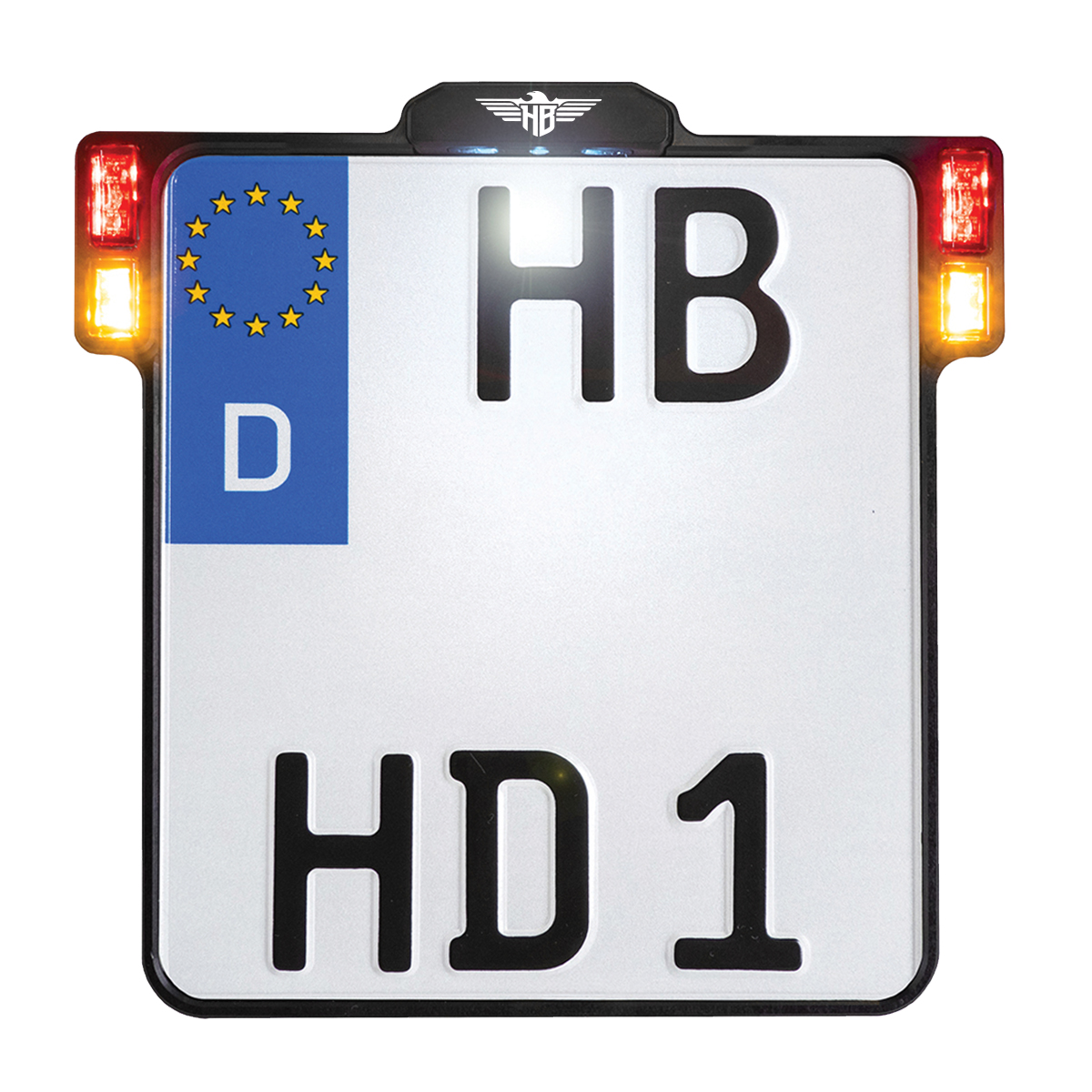 ALL-INN 2.0 KENNZEICHENHALTER - 3in1- BLINKER - BREMSLICHT - RÜCKLICHT - KENNZEICHENBELEUCHTUNG