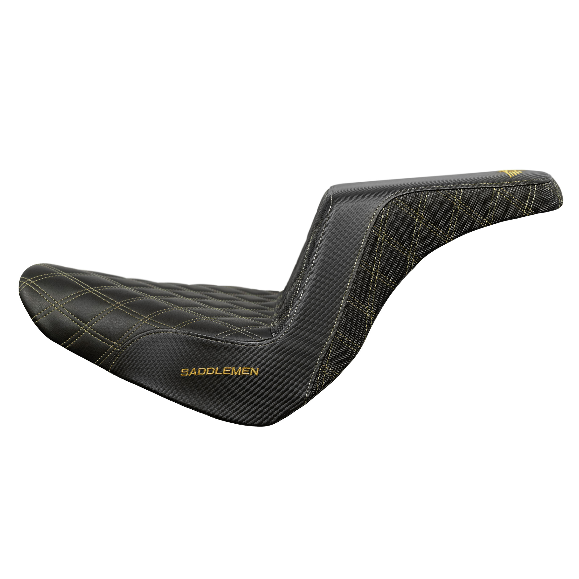 SADDLEMEN STEP-UP SEAT - PASSEND FÜR LOW RIDER / SPORT GLIDE 2018-2025