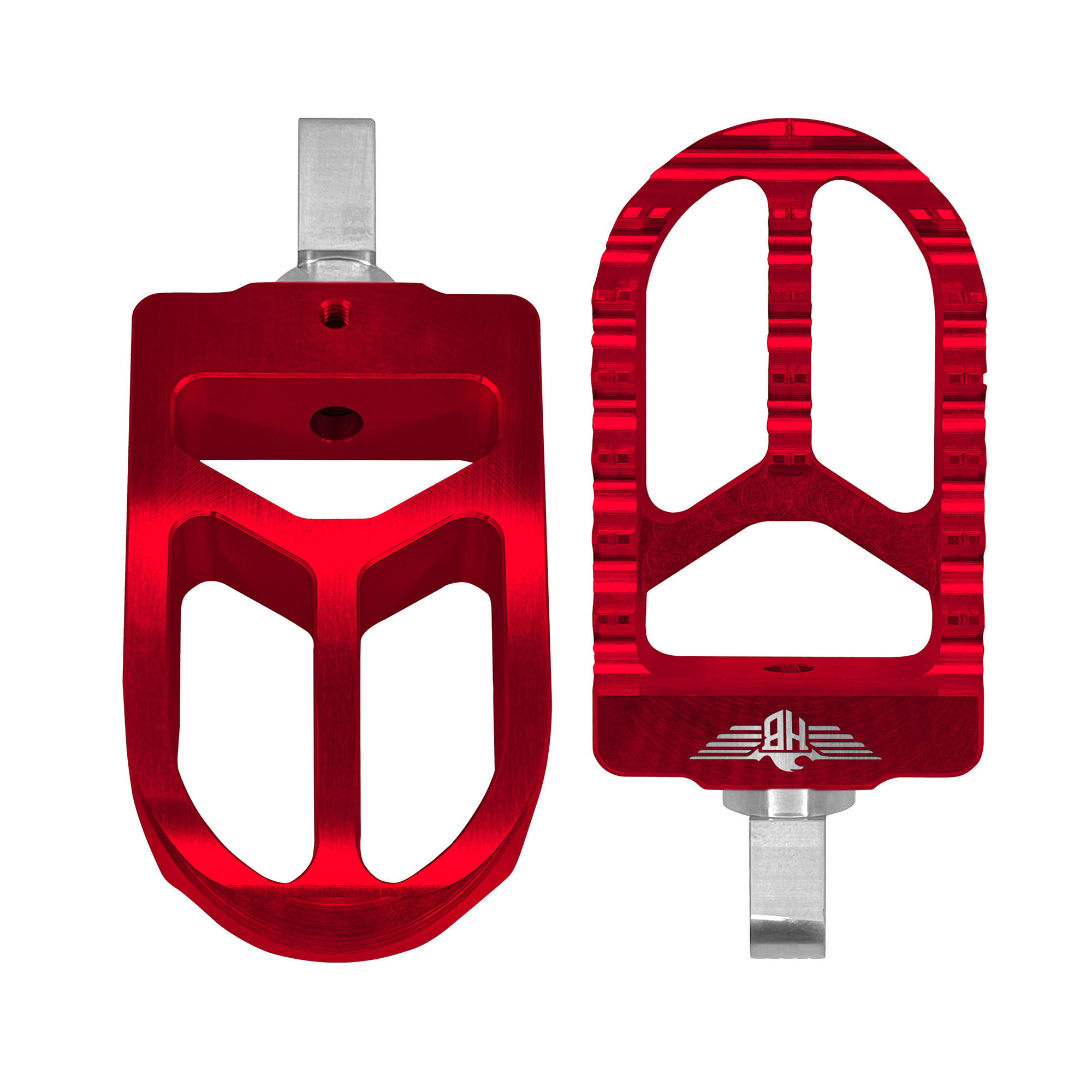MX FOOTPEGS V2 - PASSEND FÜR DYNA - SPORTSTER - SOFTAIL