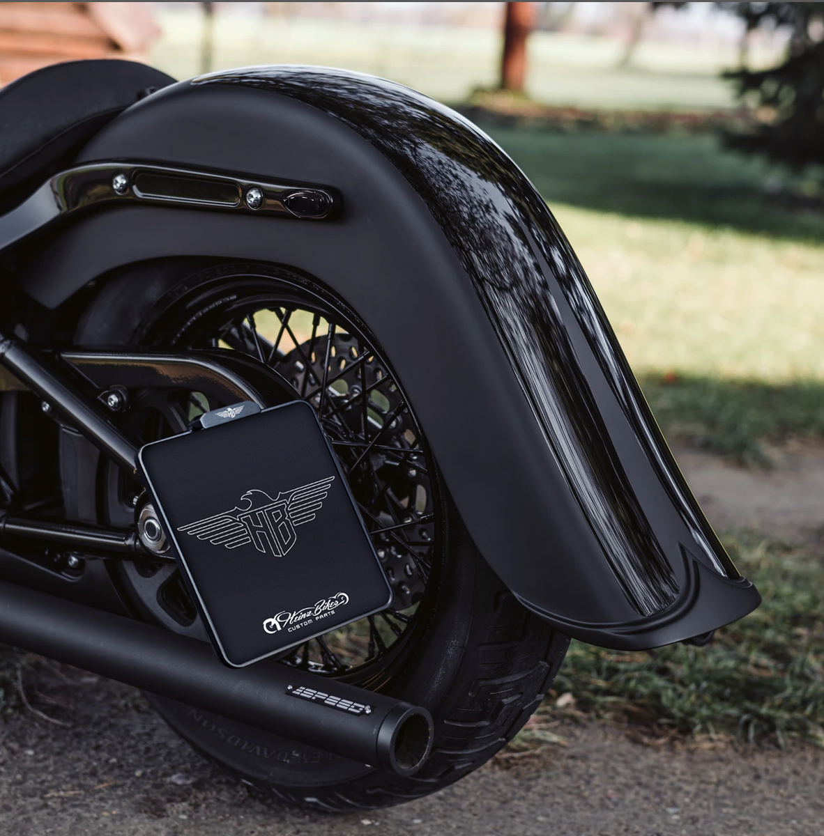 4" STRETCHED REAR FENDER