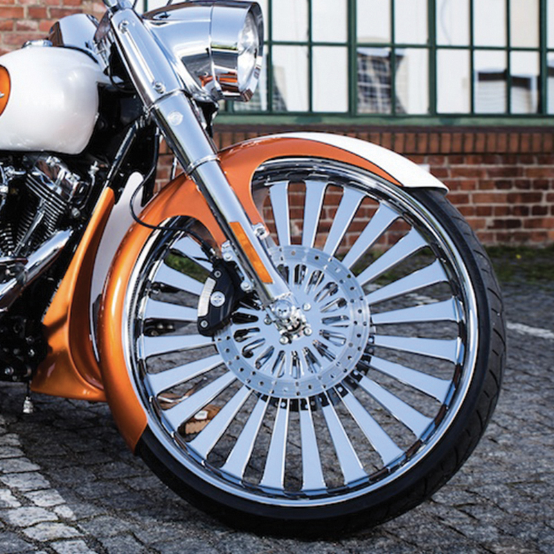 FRONT FENDER WRAPPED 23”