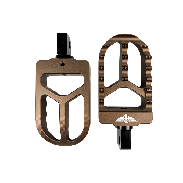 LIMITED EDITION MX FOOTPEGS V2 - PASSEND FÜR Softail ab 2018 Fahrer/Driver