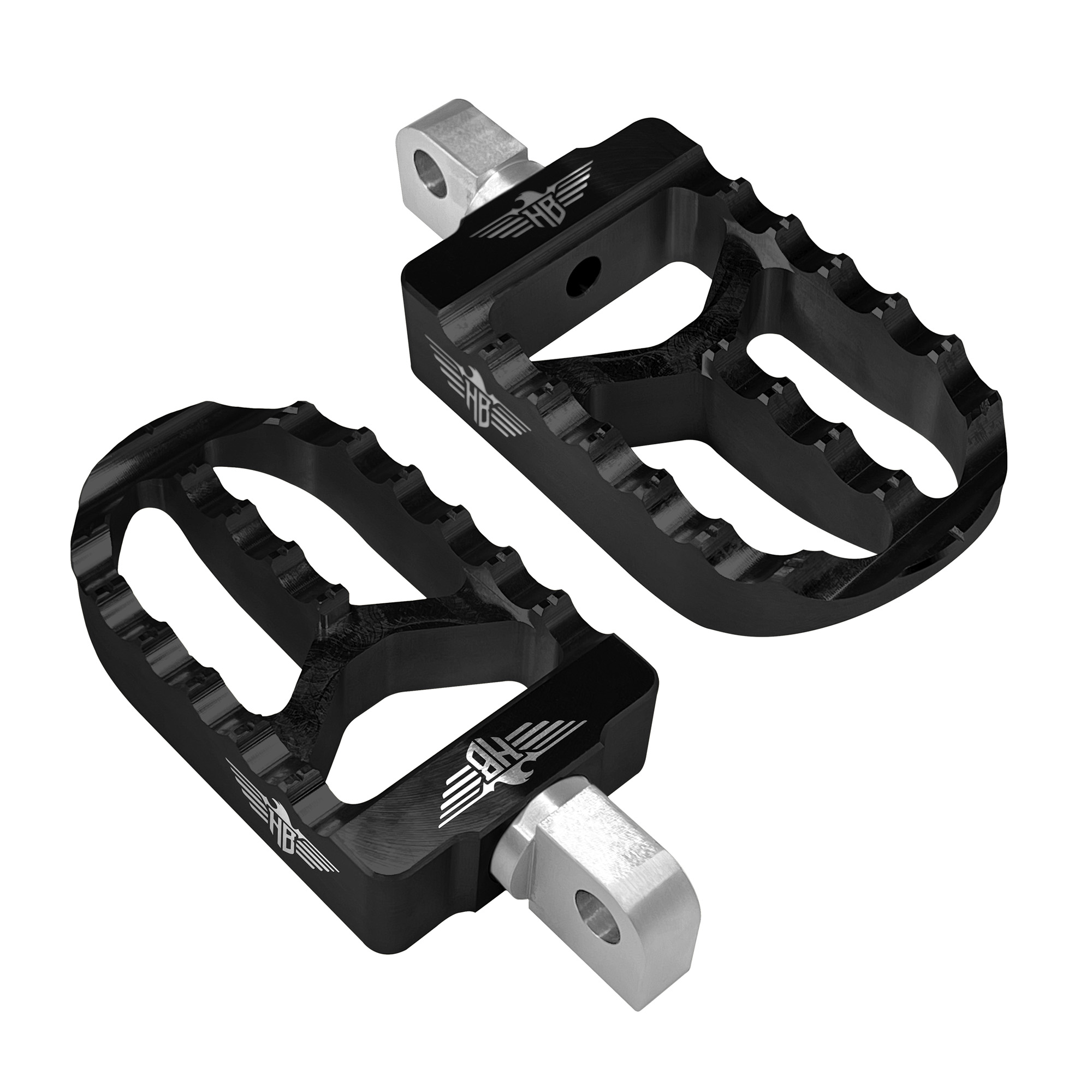 MX FOOTPEGS V2 - PASSEND FÜR DYNA - SPORTSTER - SOFTAIL