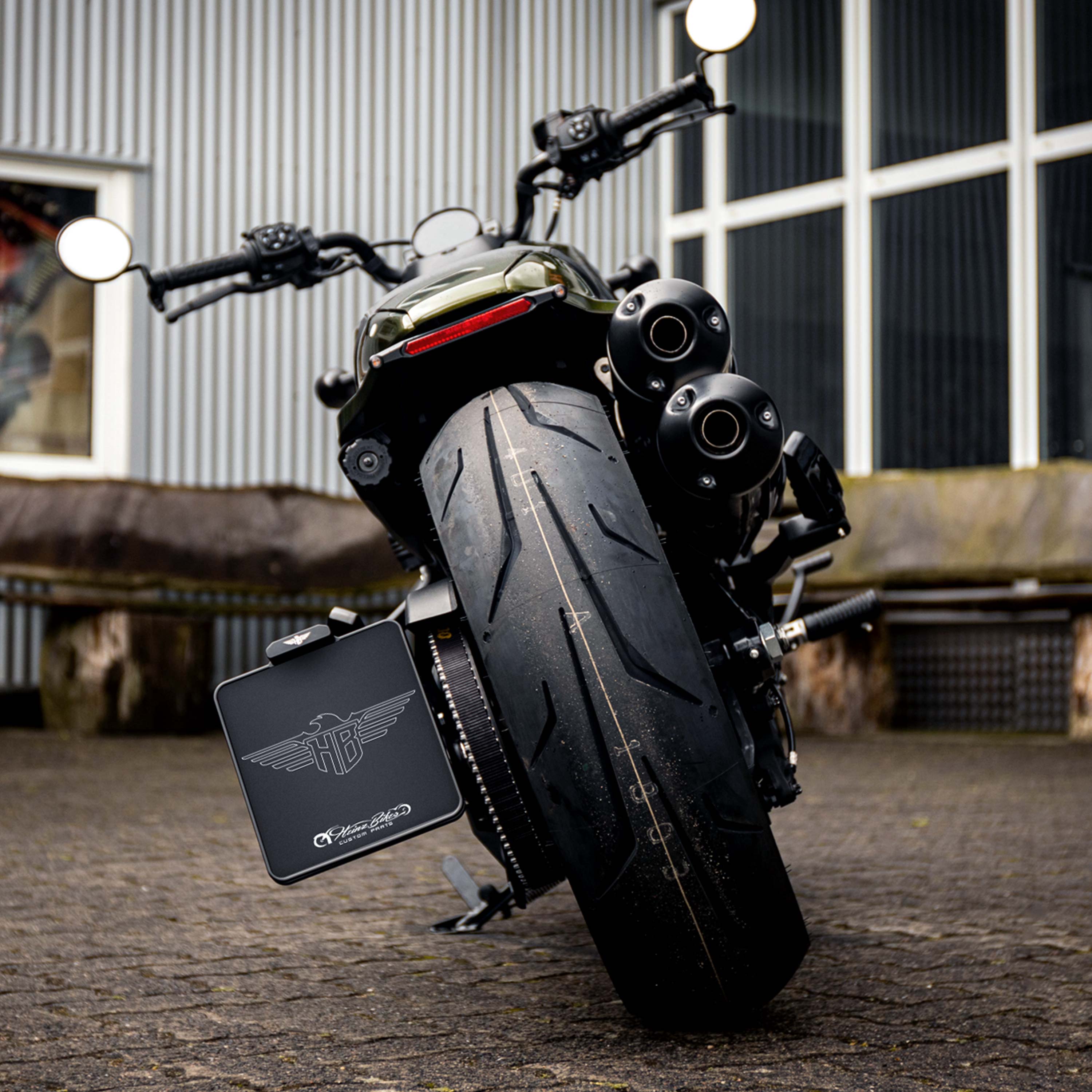 SIDE MOUNT PASSEND FÜR HARLEY-DAVIDSON SPORTSTER S AB 2021