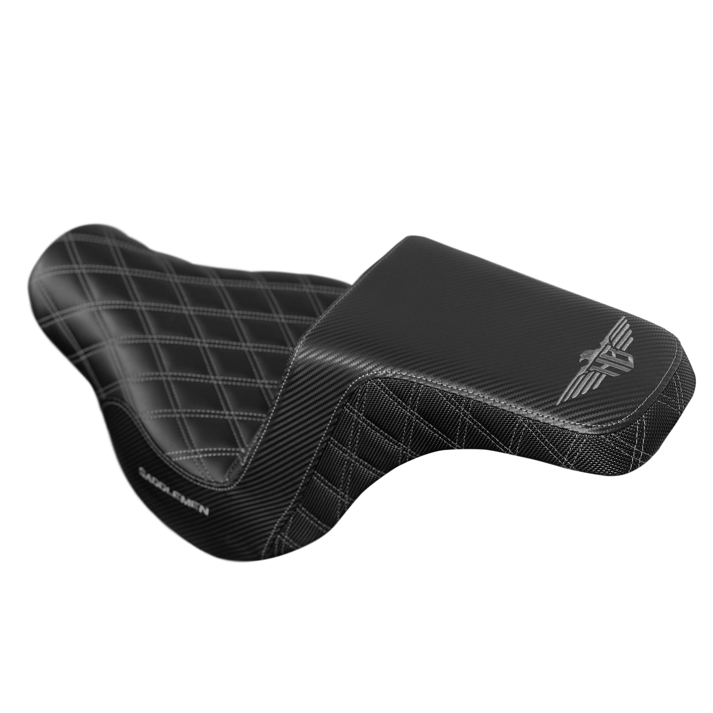 SADDLEMEN STEP-UP SEAT - PASSEND FÜR LOW RIDER / SPORT GLIDE 2018-2025